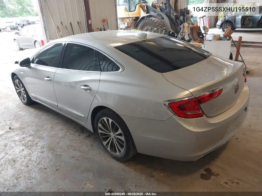 2017 Buick Lacrosse Essence VIN: 1G4ZP5SSXHU195510 Lot: 42580349