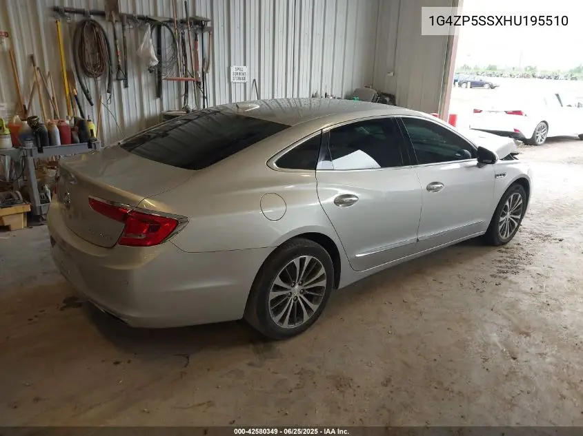2017 Buick Lacrosse Essence VIN: 1G4ZP5SSXHU195510 Lot: 42580349
