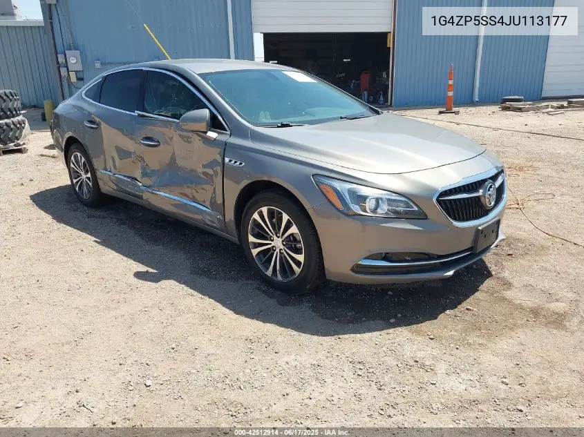 2018 Buick Lacrosse Essence VIN: 1G4ZP5SS4JU113177 Lot: 42512914