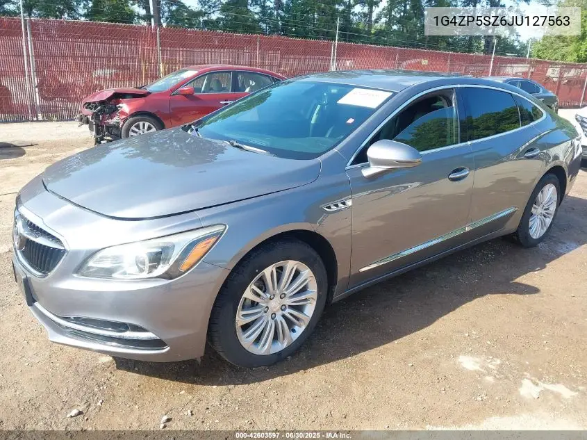 2018 Buick Lacrosse Essence VIN: 1G4ZP5SZ6JU127563 Lot: 42603597