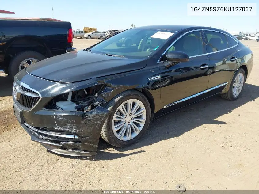 2019 Buick Lacrosse Fwd Preferred VIN: 1G4ZN5SZ6KU127067 Lot: 41991475