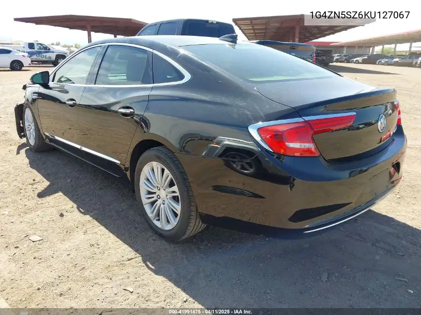 2019 Buick Lacrosse Fwd Preferred VIN: 1G4ZN5SZ6KU127067 Lot: 41991475