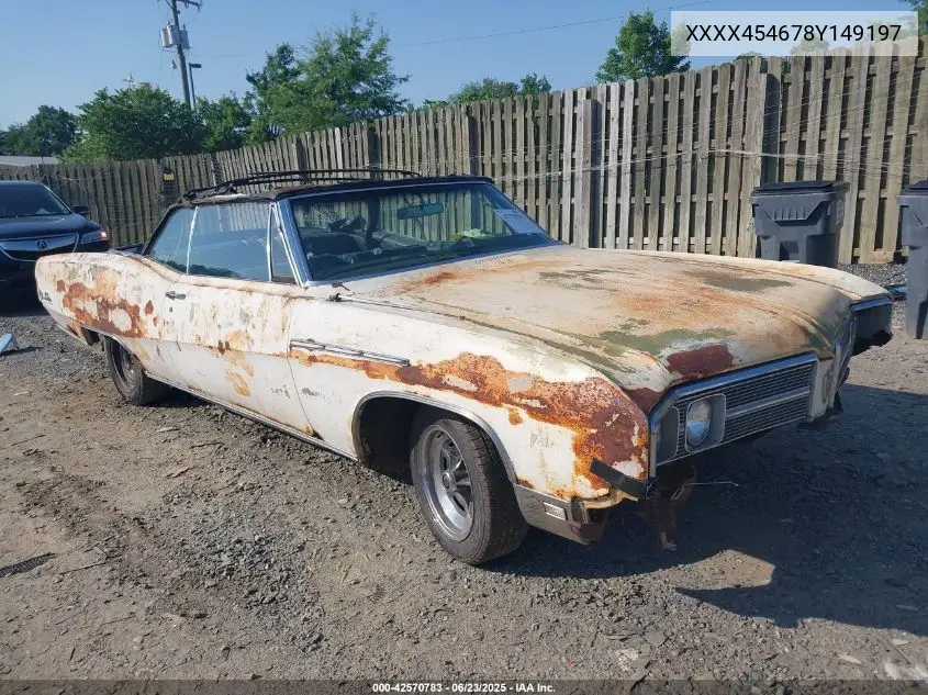 1968 Buick Lesabre VIN: XXXX454678Y149197 Lot: 42570783