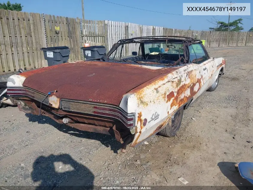 1968 Buick Lesabre VIN: XXXX454678Y149197 Lot: 42570783