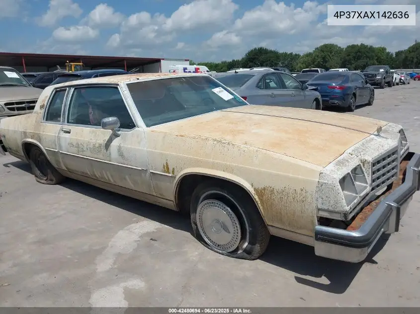 1980 Buick Le Sabre VIN: 4P37XAX142636 Lot: 42480694