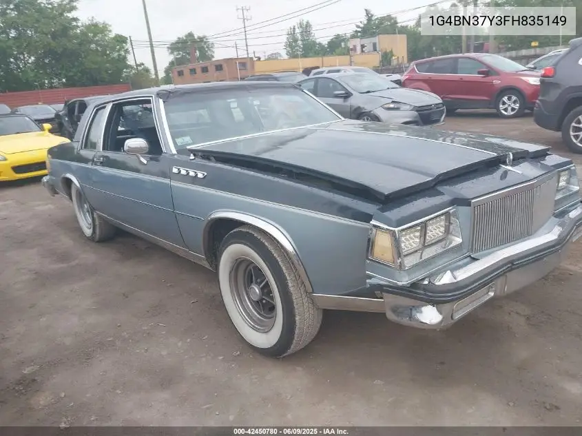 1985 Buick Lesabre Custom VIN: 1G4BN37Y3FH835149 Lot: 42450780