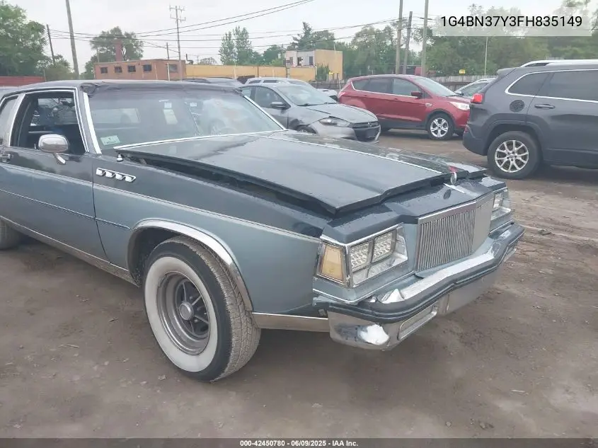 1985 Buick Lesabre Custom VIN: 1G4BN37Y3FH835149 Lot: 42450780