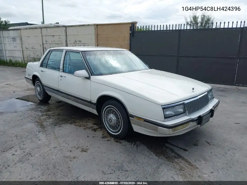 1990 Buick Lesabre Custom VIN: 1G4HP54C8LH424396 Lot: 42656619