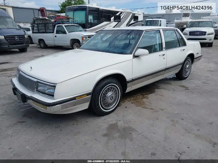1990 Buick Lesabre Custom VIN: 1G4HP54C8LH424396 Lot: 42656619