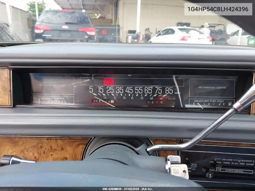 1990 Buick Lesabre Custom VIN: 1G4HP54C8LH424396 Lot: 42656619