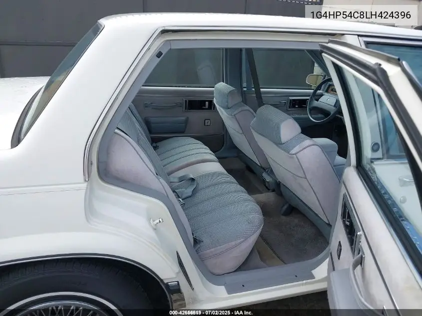 1990 Buick Lesabre Custom VIN: 1G4HP54C8LH424396 Lot: 42656619
