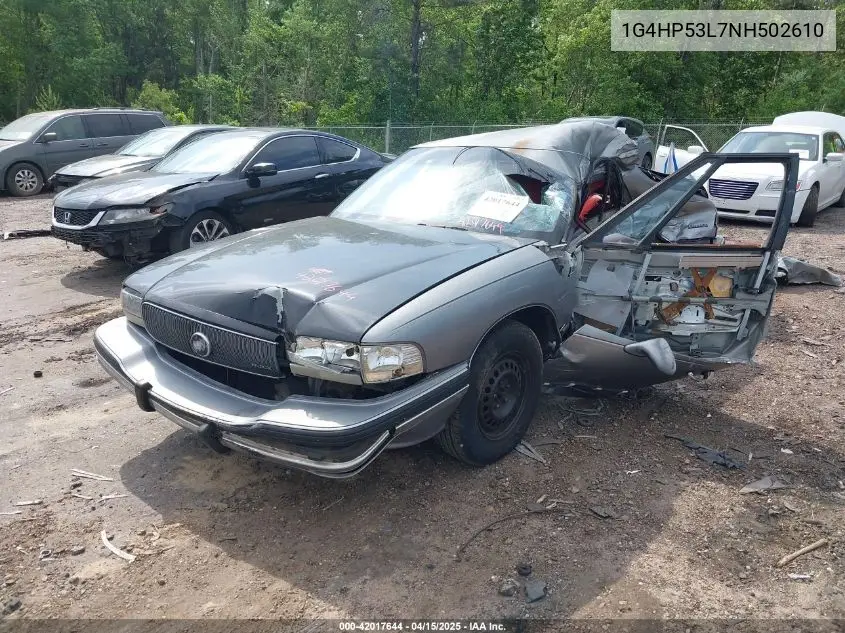 1992 Buick Lesabre Custom VIN: 1G4HP53L7NH502610 Lot: 42017644