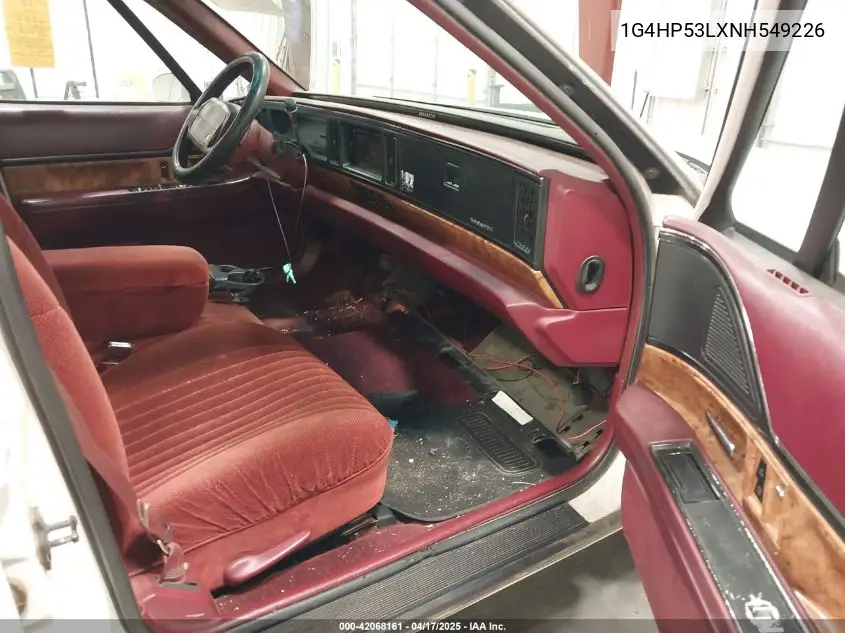 1992 Buick Lesabre Custom VIN: 1G4HP53LXNH549226 Lot: 42068161
