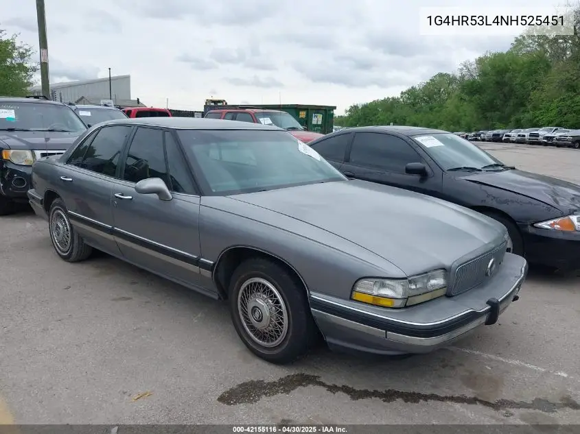 1992 Buick Lesabre Limited VIN: 1G4HR53L4NH525451 Lot: 42155116