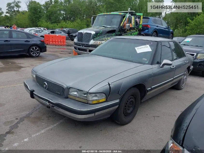 1992 Buick Lesabre Limited VIN: 1G4HR53L4NH525451 Lot: 42155116