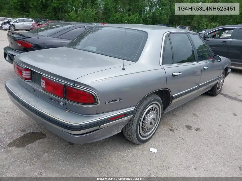 1992 Buick Lesabre Limited VIN: 1G4HR53L4NH525451 Lot: 42155116