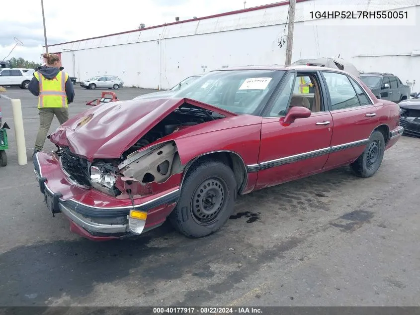 1994 Buick Lesabre Custom VIN: 1G4HP52L7RH550051 Lot: 40177917