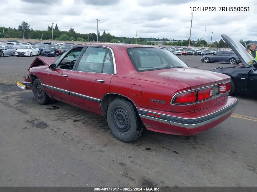 1994 Buick Lesabre Custom VIN: 1G4HP52L7RH550051 Lot: 40177917