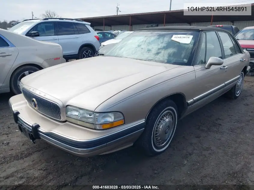 1994 Buick Lesabre Custom VIN: 1G4HP52L4RH545891 Lot: 41683028