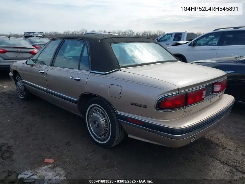 1994 Buick Lesabre Custom VIN: 1G4HP52L4RH545891 Lot: 41683028