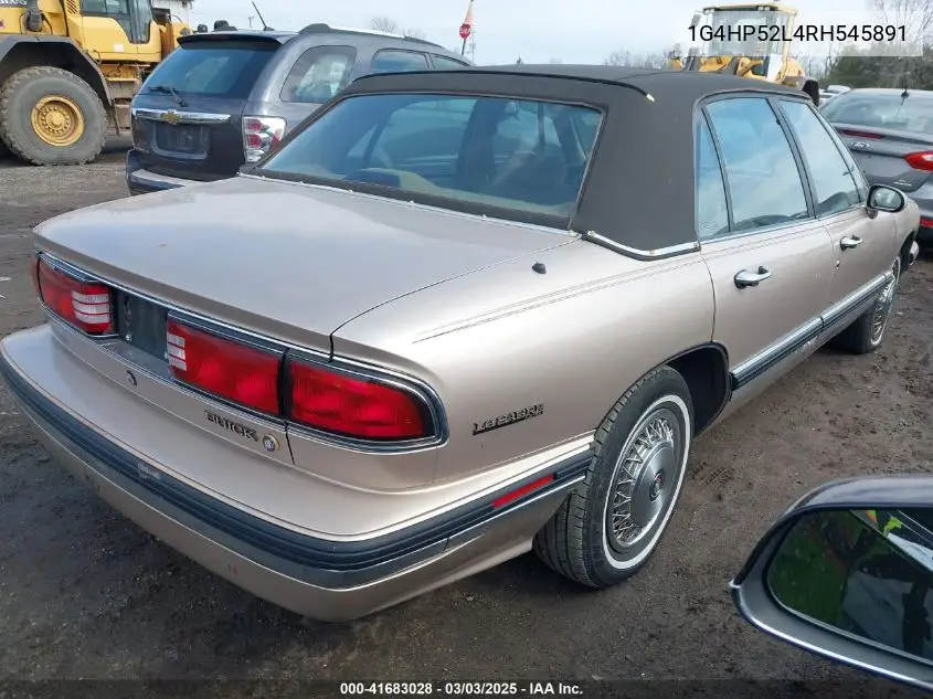 1994 Buick Lesabre Custom VIN: 1G4HP52L4RH545891 Lot: 41683028