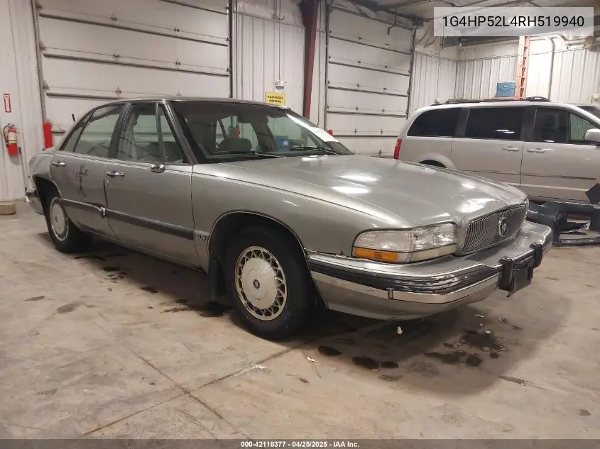 1994 Buick Lesabre Custom VIN: 1G4HP52L4RH519940 Lot: 42118377