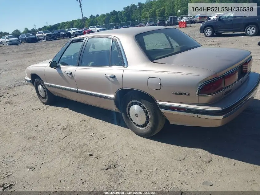1995 Buick Lesabre Custom VIN: 1G4HP52L5SH436538 Lot: 42049968