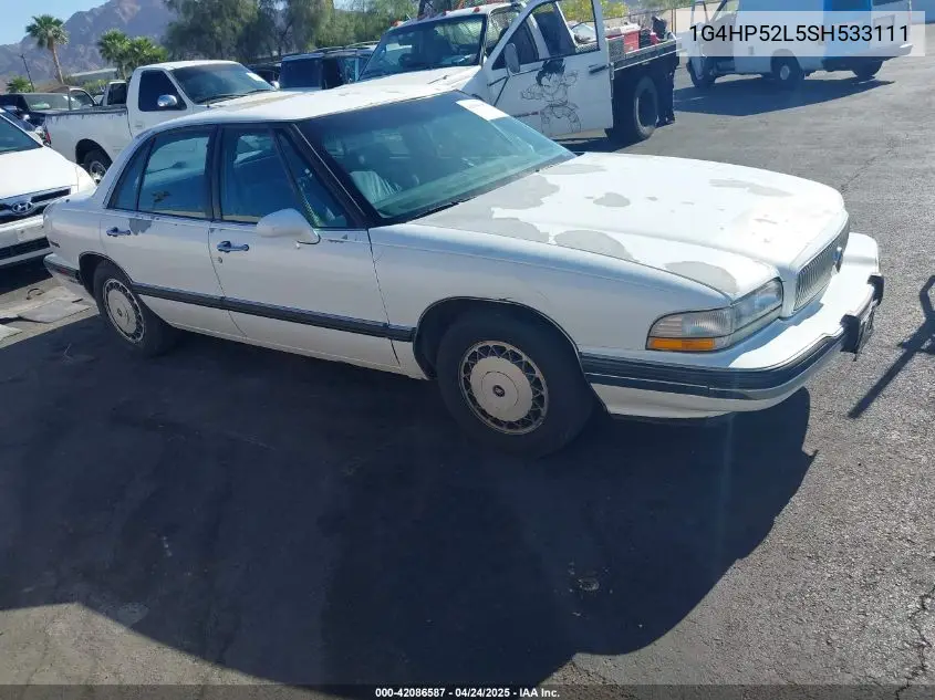 1995 Buick Lesabre Custom VIN: 1G4HP52L5SH533111 Lot: 42086587