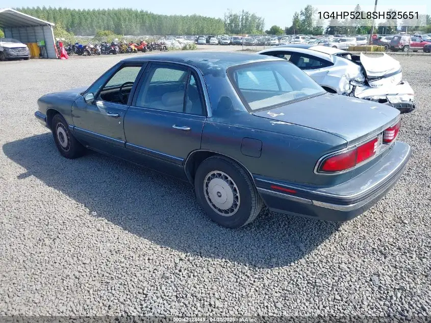 1995 Buick Lesabre Custom VIN: 1G4HP52L8SH525651 Lot: 42128449