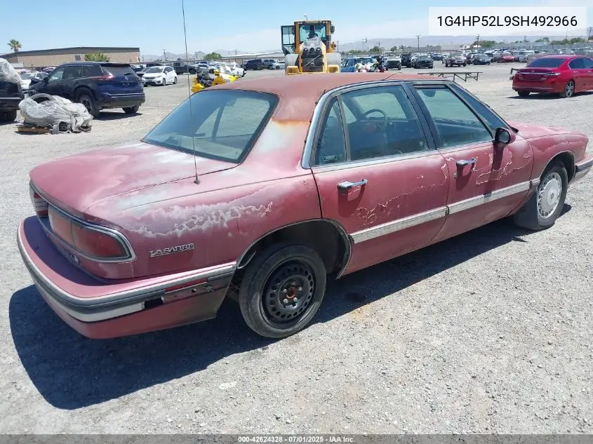 1995 Buick Lesabre Custom VIN: 1G4HP52L9SH492966 Lot: 42624328