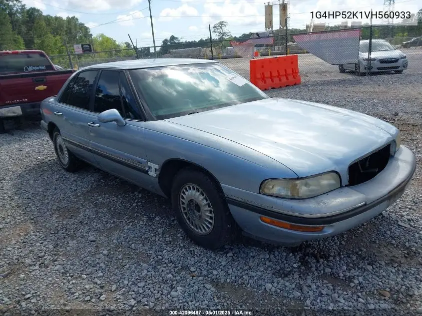 1997 Buick Lesabre Custom VIN: 1G4HP52K1VH560933 Lot: 42096487