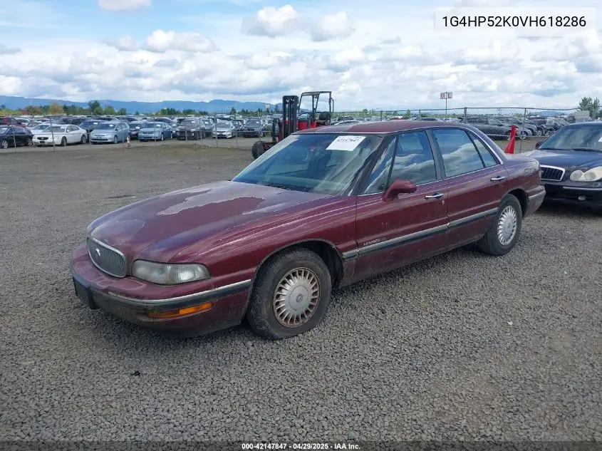 1997 Buick Lesabre Custom VIN: 1G4HP52K0VH618286 Lot: 42147847