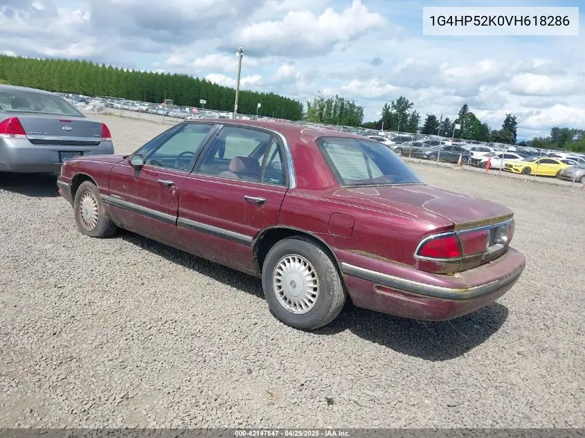 1997 Buick Lesabre Custom VIN: 1G4HP52K0VH618286 Lot: 42147847