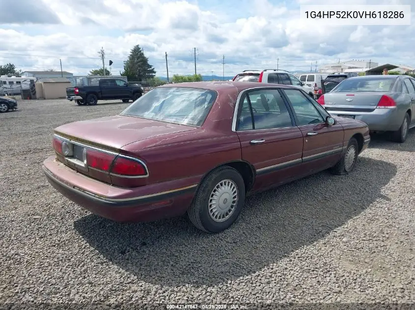1997 Buick Lesabre Custom VIN: 1G4HP52K0VH618286 Lot: 42147847