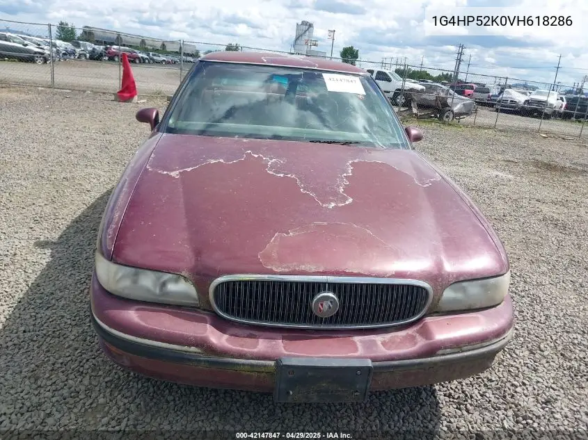 1997 Buick Lesabre Custom VIN: 1G4HP52K0VH618286 Lot: 42147847