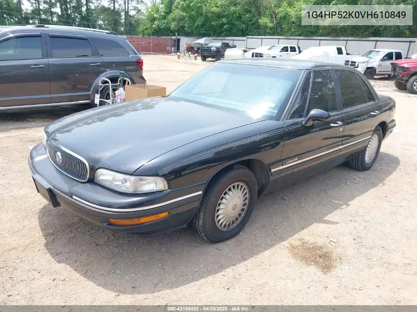 1997 Buick Lesabre Custom VIN: 1G4HP52K0VH610849 Lot: 42165420