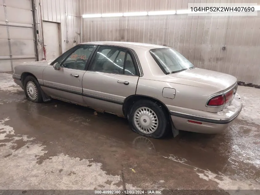 1998 Buick Lesabre Custom VIN: 1G4HP52K2WH407690 Lot: 40992360