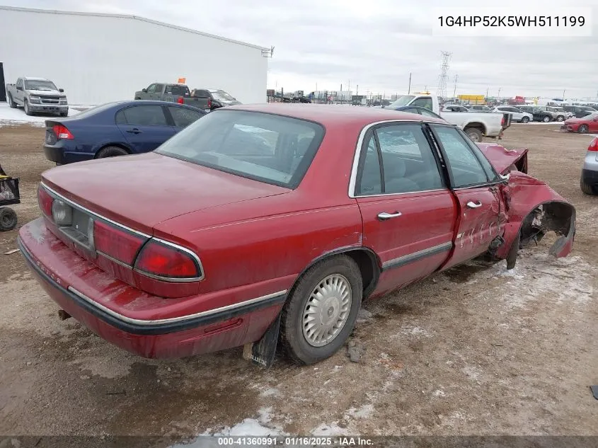 1998 Buick Lesabre Custom VIN: 1G4HP52K5WH511199 Lot: 41360991