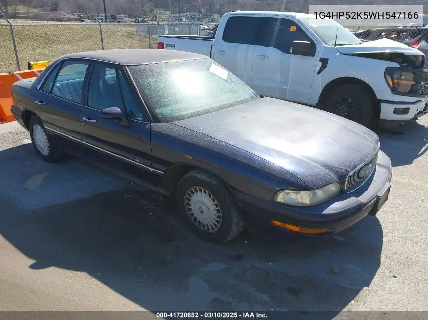 1998 Buick Lesabre Custom VIN: 1G4HP52K5WH547166 Lot: 41720652