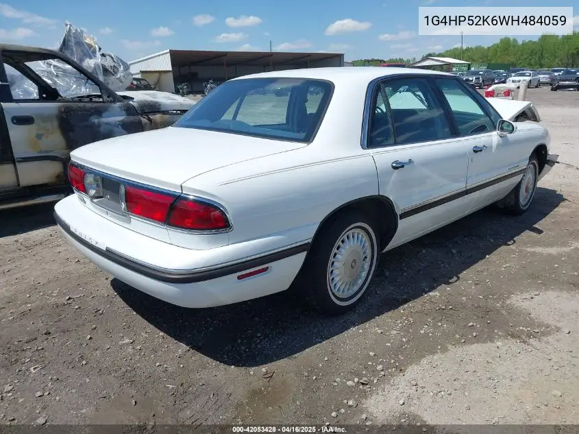 1998 Buick Lesabre Custom VIN: 1G4HP52K6WH484059 Lot: 42053428