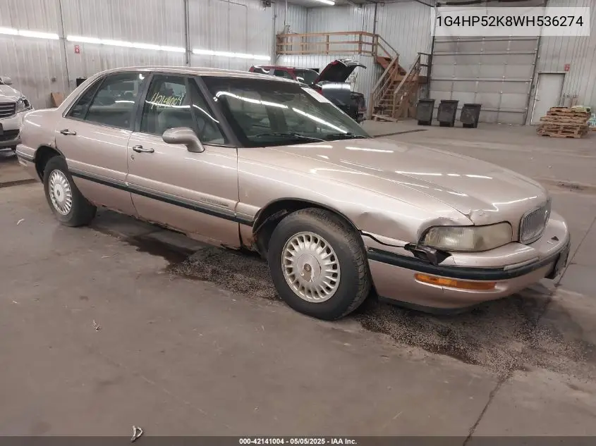 1998 Buick Lesabre Custom VIN: 1G4HP52K8WH536274 Lot: 42141004