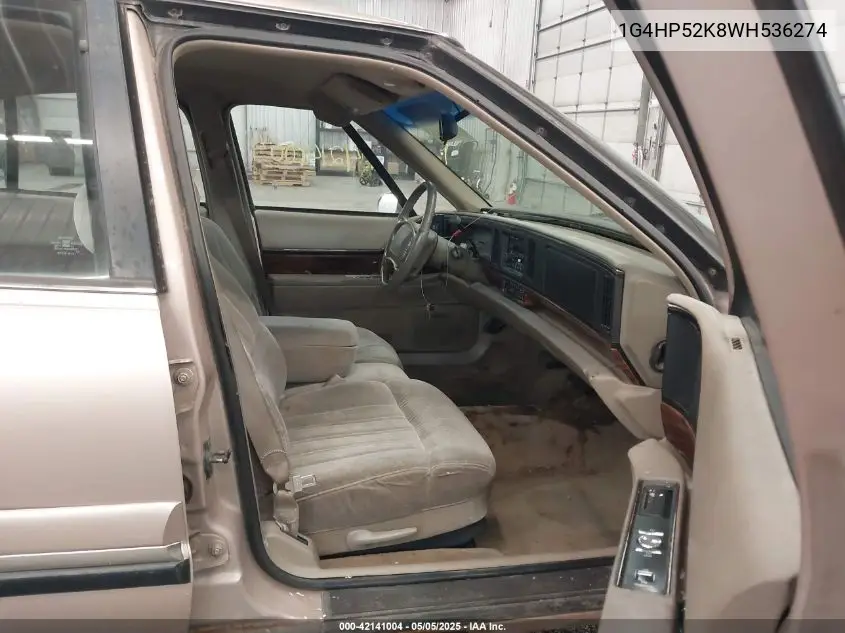 1998 Buick Lesabre Custom VIN: 1G4HP52K8WH536274 Lot: 42141004