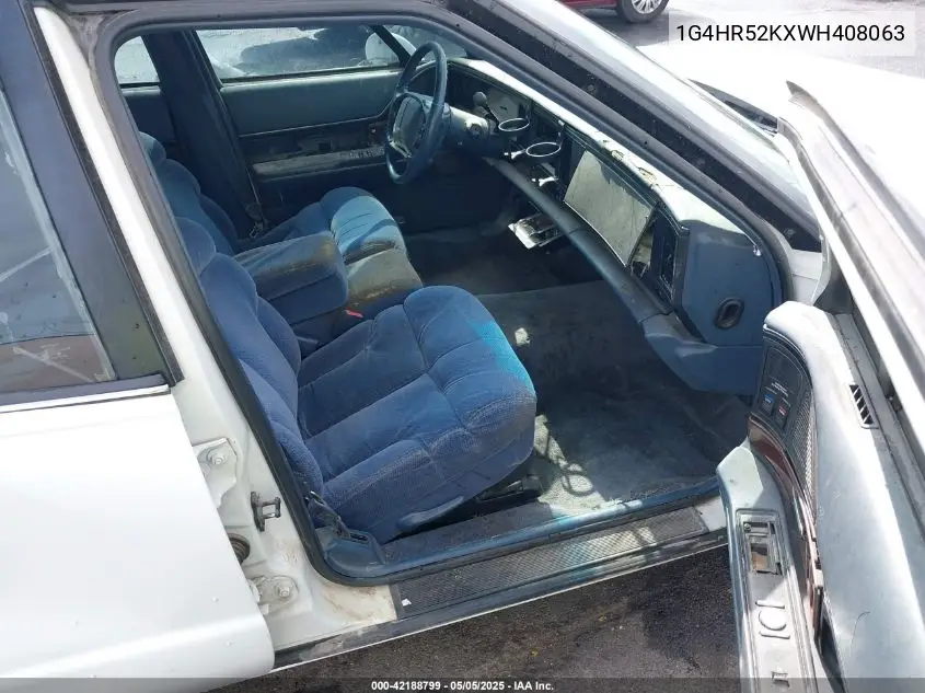1998 Buick Lesabre Limited VIN: 1G4HR52KXWH408063 Lot: 42188799