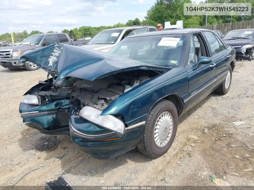 1998 Buick Lesabre Custom VIN: 1G4HP52K3WH545223 Lot: 42206005