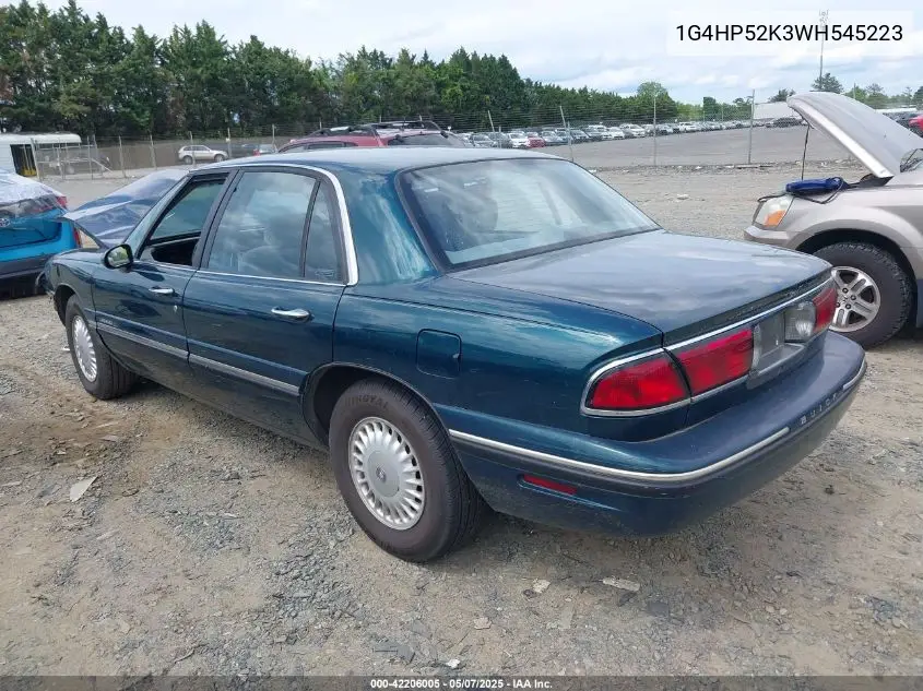 1998 Buick Lesabre Custom VIN: 1G4HP52K3WH545223 Lot: 42206005