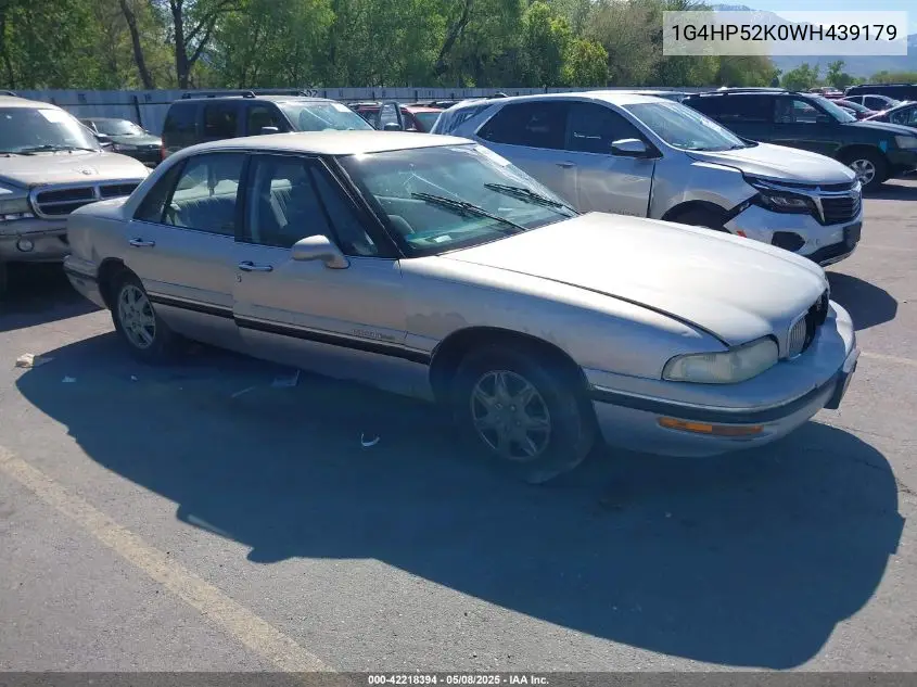 1998 Buick Lesabre Custom VIN: 1G4HP52K0WH439179 Lot: 42218394