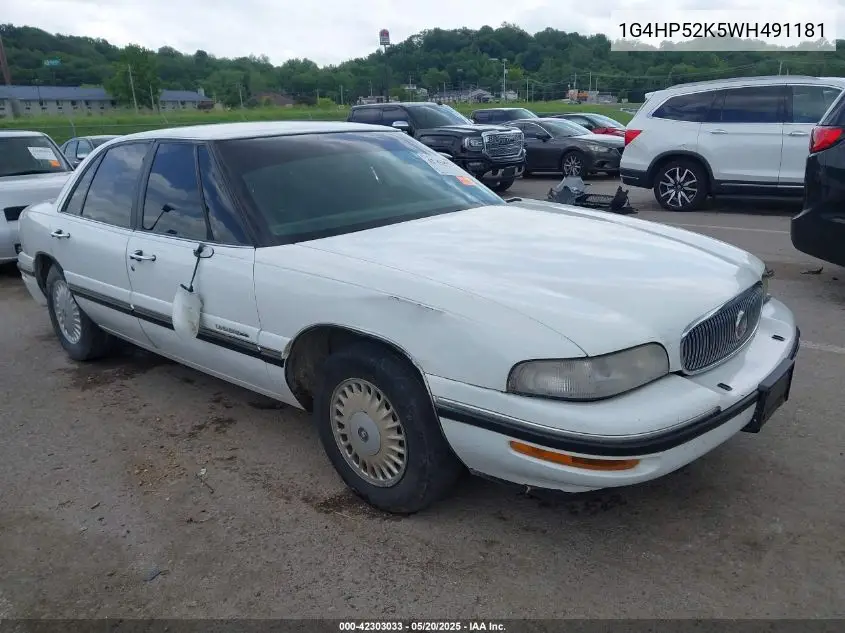 1998 Buick Lesabre Custom VIN: 1G4HP52K5WH491181 Lot: 42303033