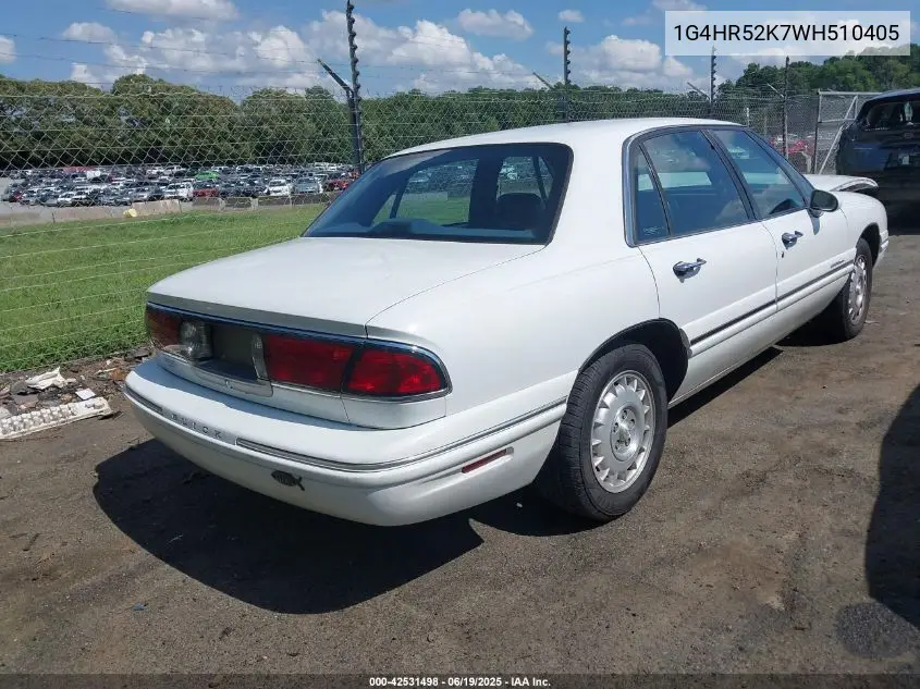 1998 Buick Lesabre Limited VIN: 1G4HR52K7WH510405 Lot: 42531498