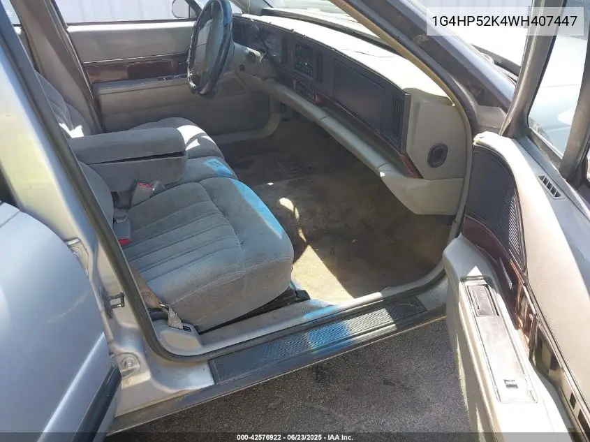 1998 Buick Lesabre Custom VIN: 1G4HP52K4WH407447 Lot: 42576922
