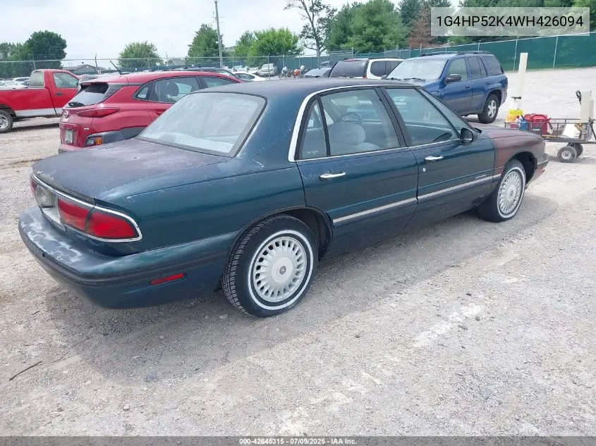 1998 Buick Lesabre Custom VIN: 1G4HP52K4WH426094 Lot: 42645315